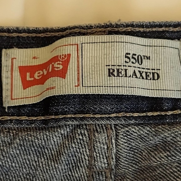 LEVIS 550 Relaxed Jeans, Size 16W, Width 34, Length 28, Preowned - Picture 3 of 8